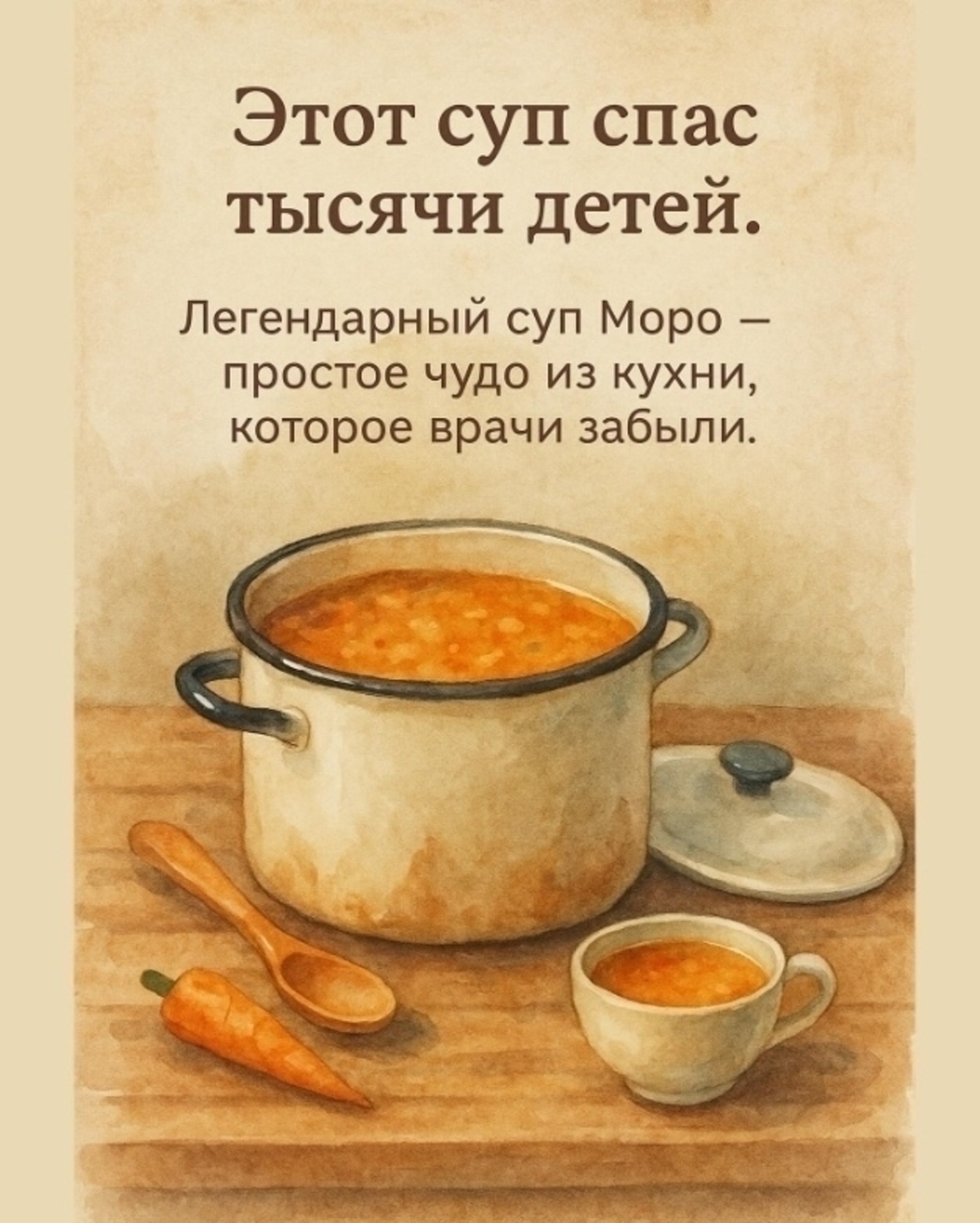 Этот суп спас тысячи детей