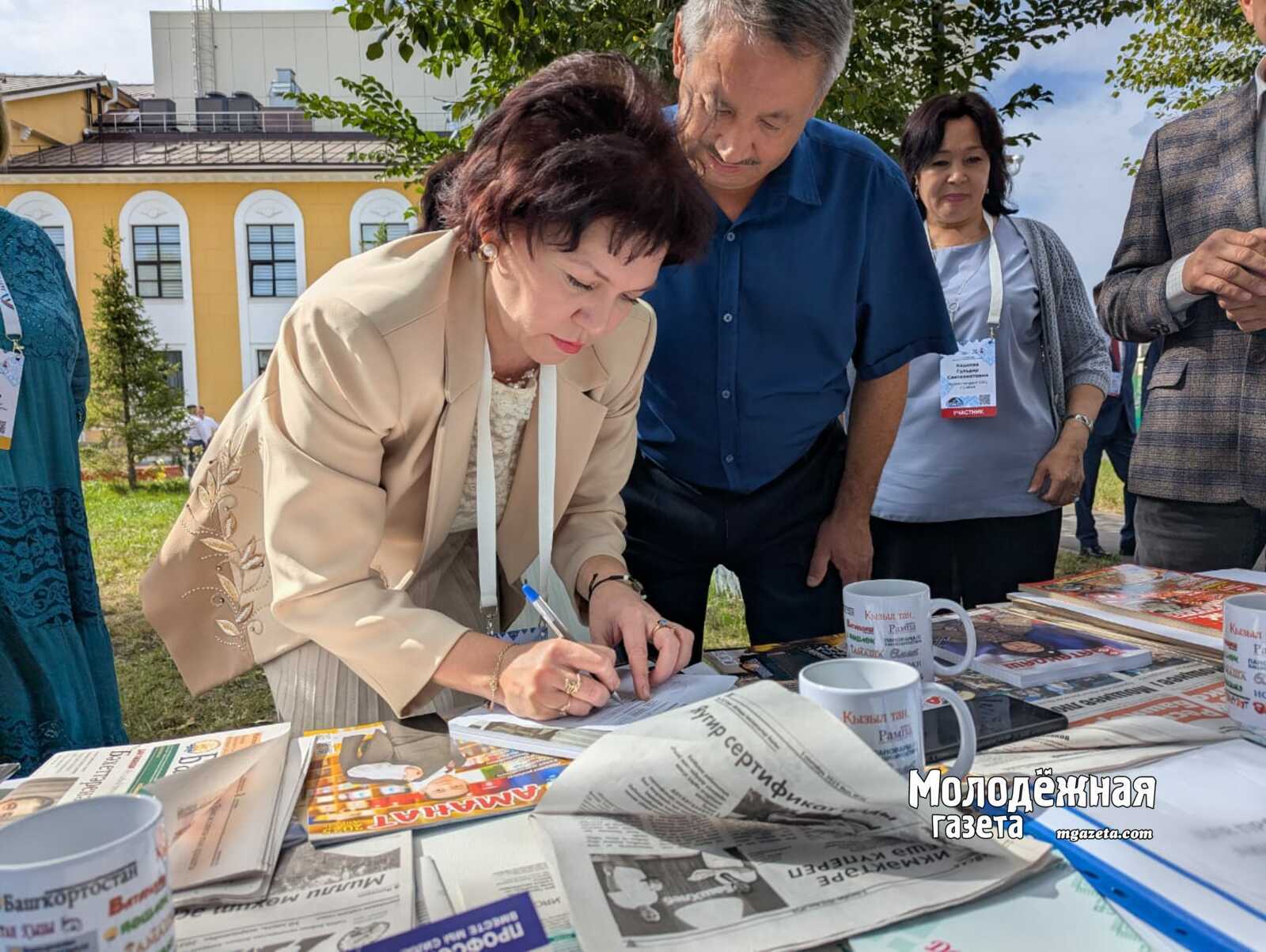 На полях инвестсабантуя «Зауралье» проходит акция «Добрая подписка»